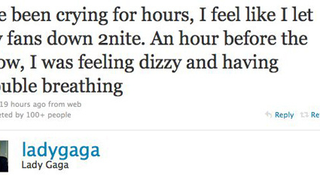 Lady Gaga Is "Devastated" Over Canceling Concert